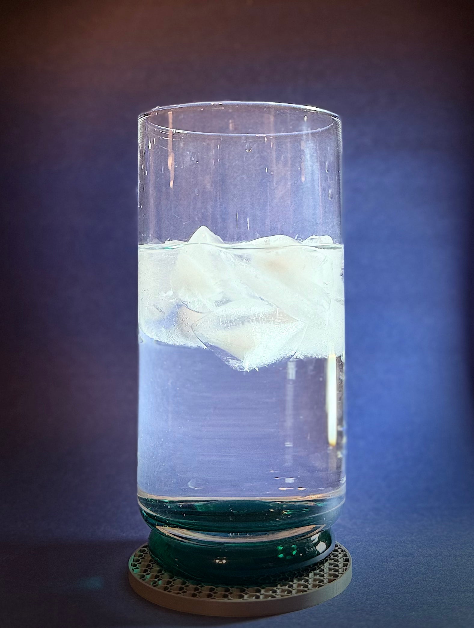 4pk Pattern Coasters with Holder